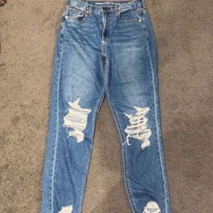 AE mom jeans